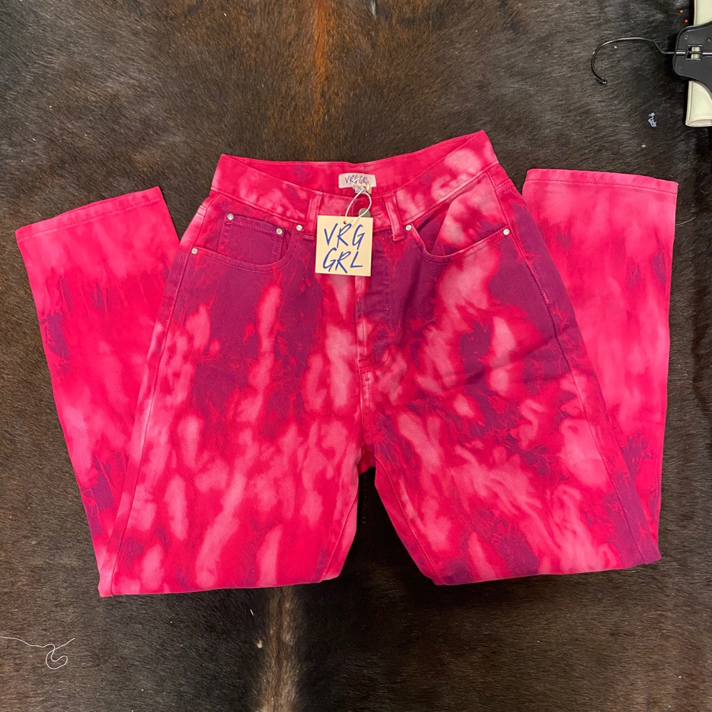 Verge Girl Tye Dye Jeans Brand New